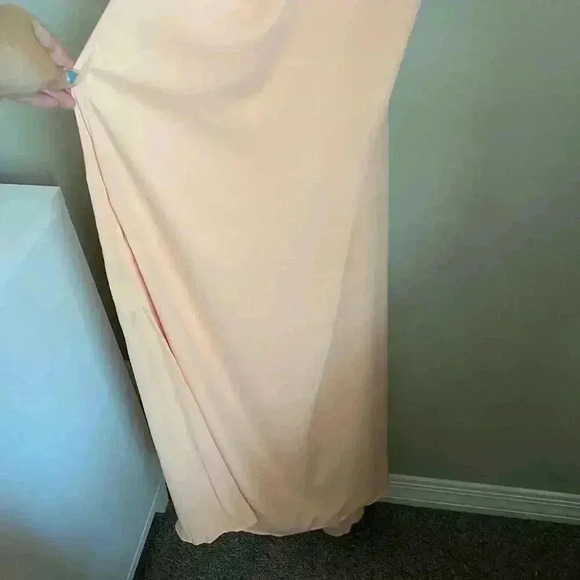 Fame and Partners Maxi Dress Peach Size 8 - Picture 10 of 14